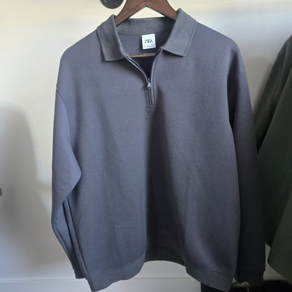 Zara Zippered Shirt - Picture 2 of 4